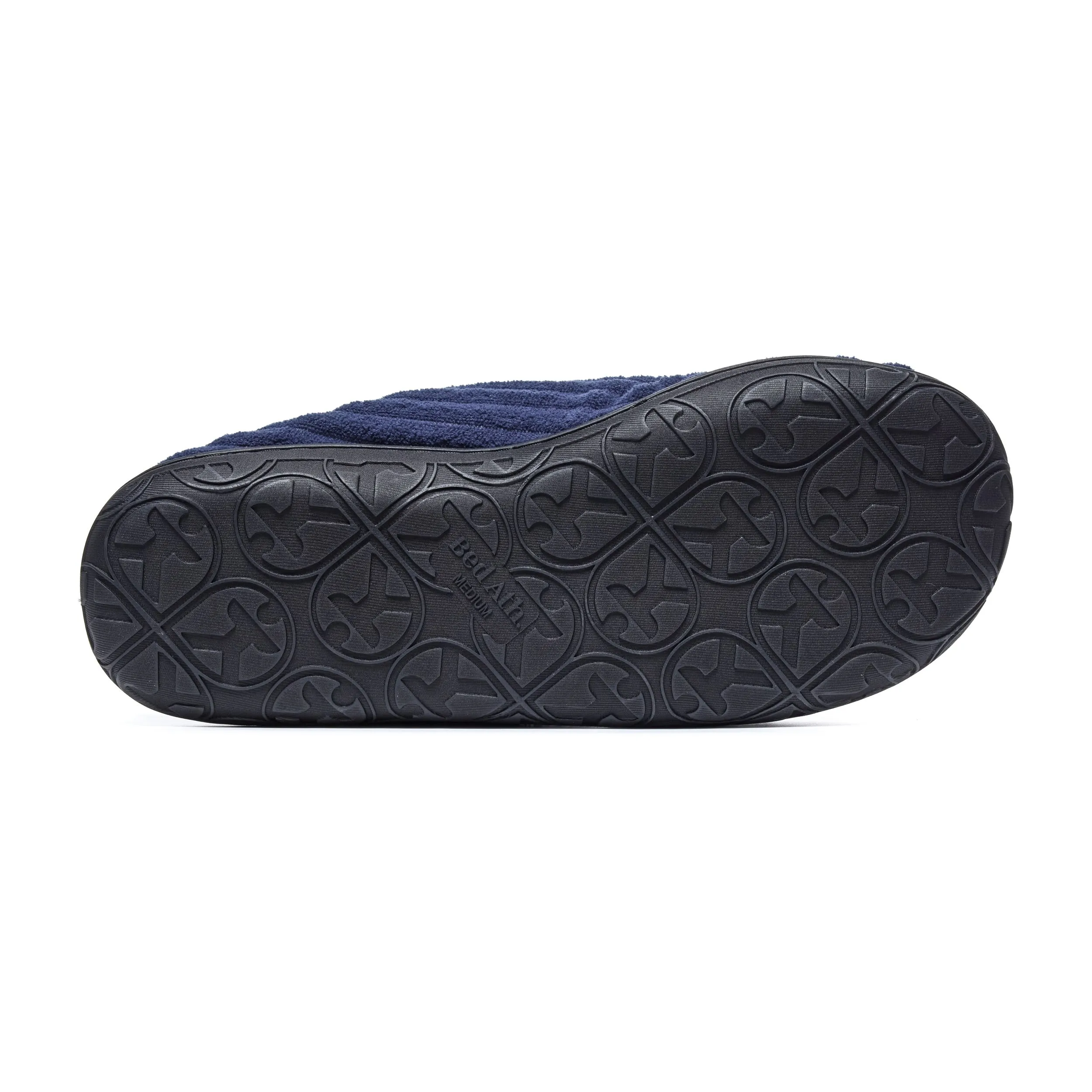 Jamie - Jumbo Cord Mule Slipper - Navy