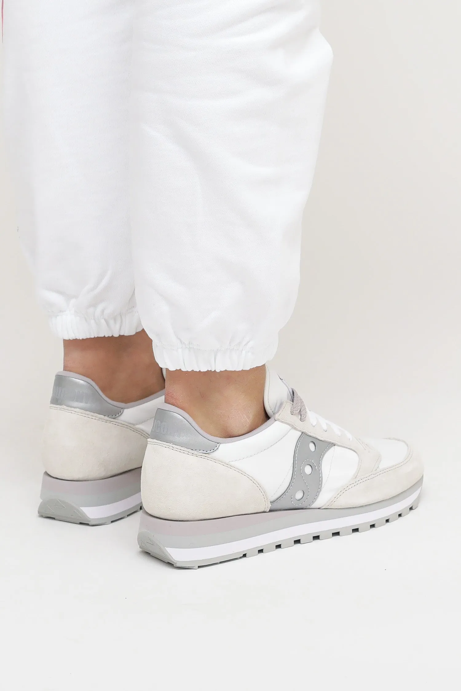 Jazz Triple - White/Silver