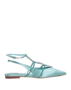 JEFFREY CAMPBELL Turquoise Ballet flats (17249620VA) Woman