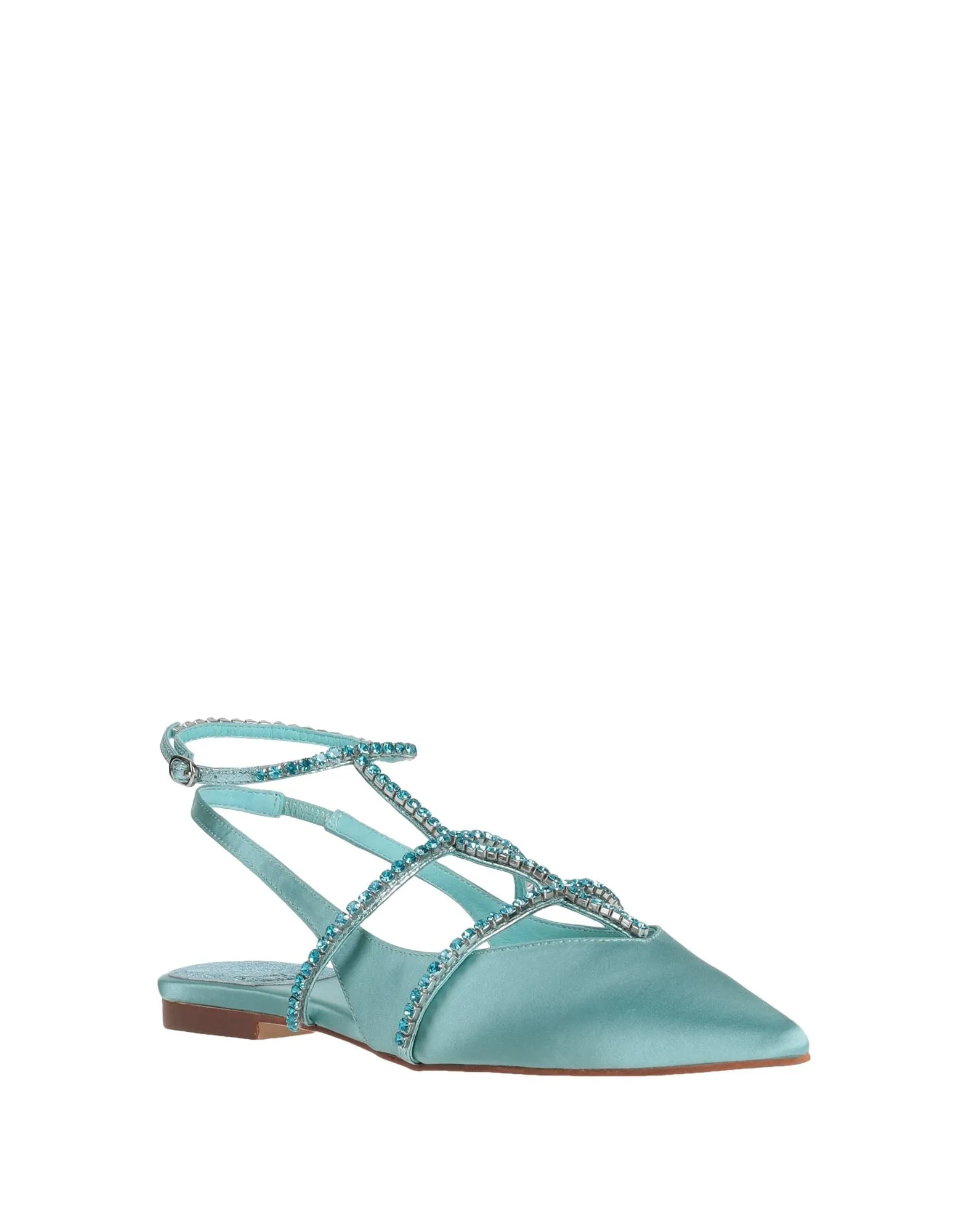 JEFFREY CAMPBELL Turquoise Ballet flats (17249620VA) Woman