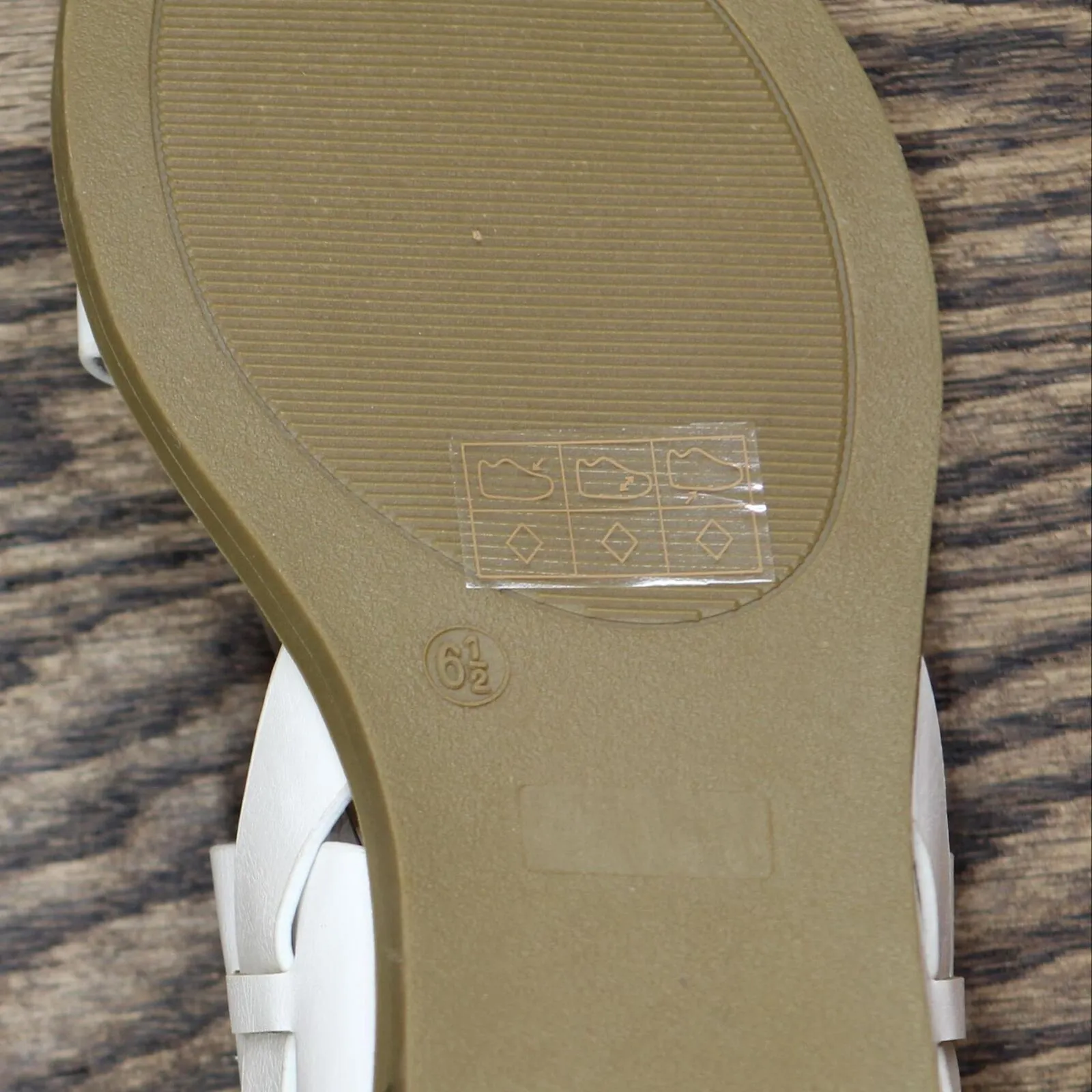 Journee Collection Womens Dual Strap Open-Toe Sandal LAVINE-SANDAL White 6.5M