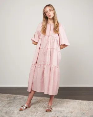 july dress liberty - pink liberty