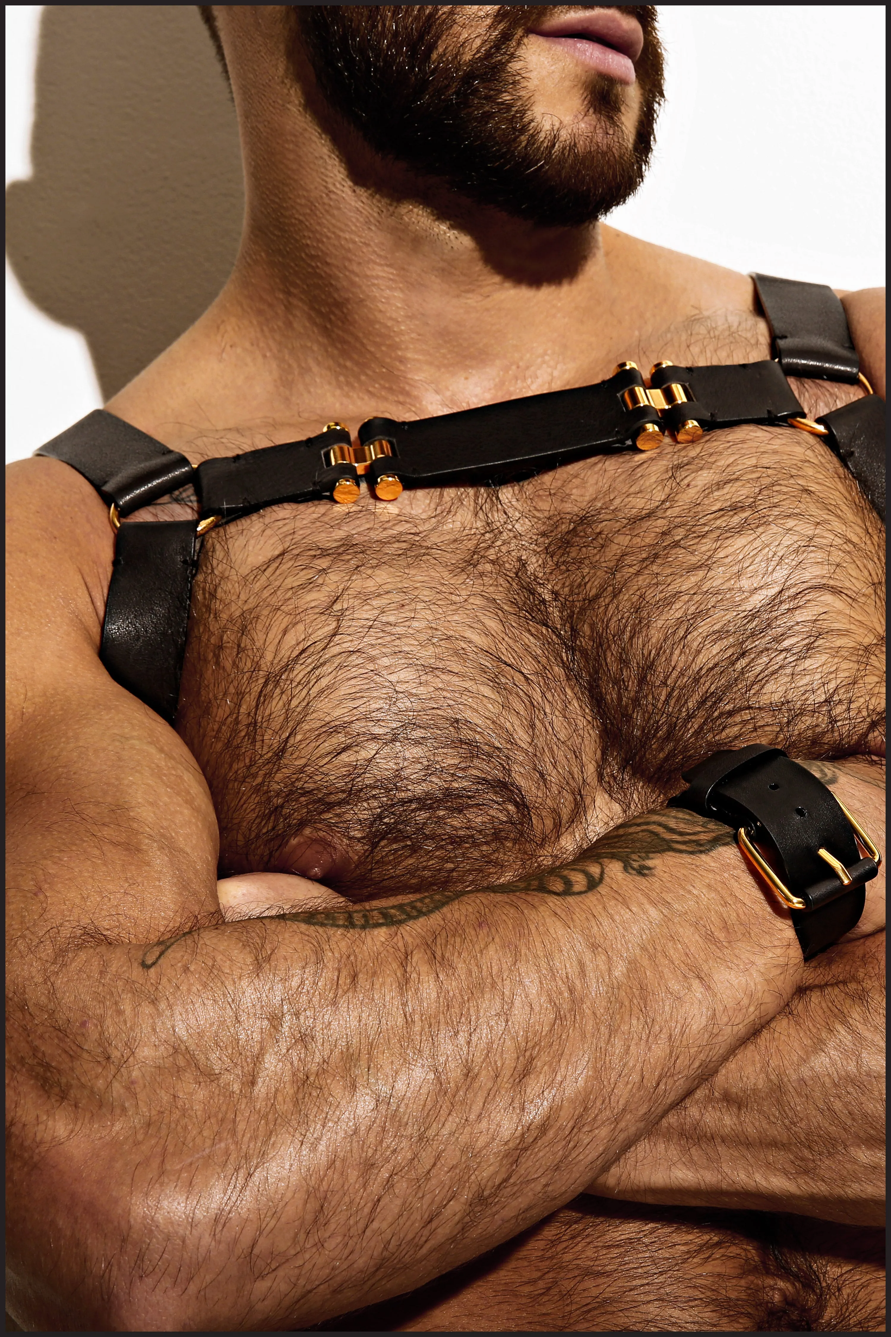 Leather Chest Harness