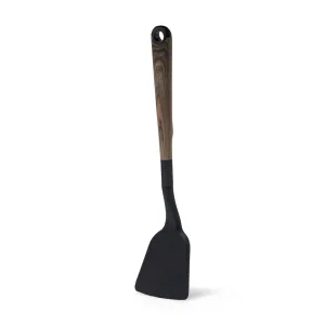 LG SAKE SILICONE TURNER WITH STRAIN AND SCOOP HANDLE (33.5 CM)