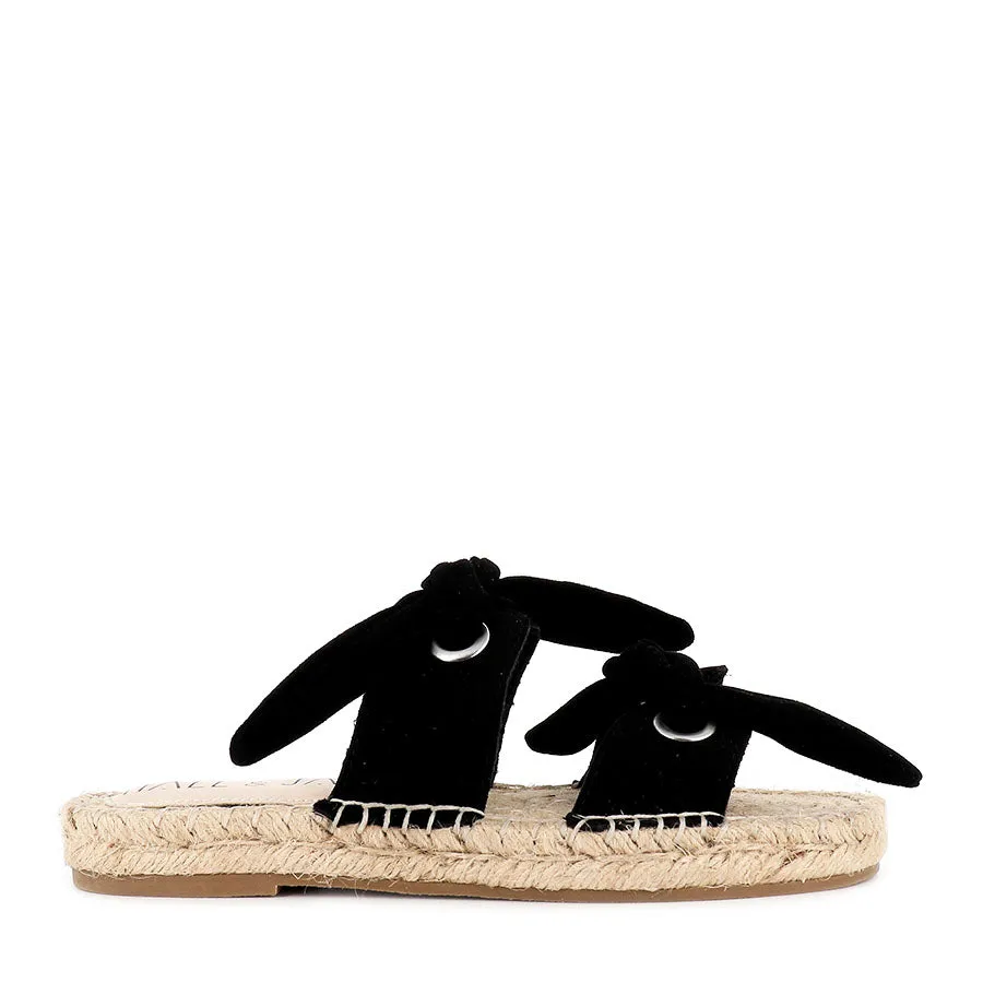 LIVELY - BLACK SUEDE