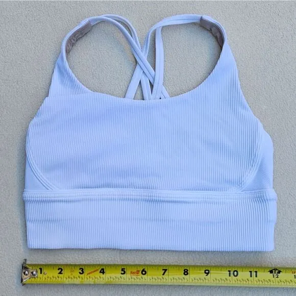 Lululemon Energy Vapor Longline Ribbed Sports Bra