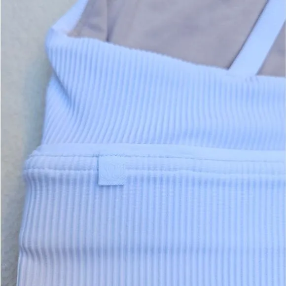 Lululemon Energy Vapor Longline Ribbed Sports Bra