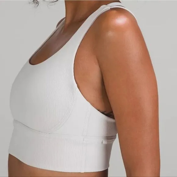 Lululemon Energy Vapor Longline Ribbed Sports Bra