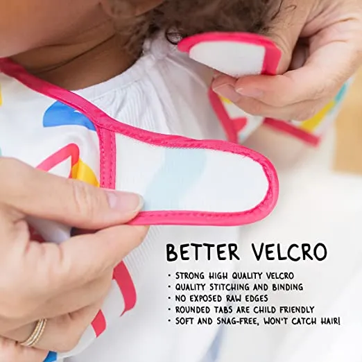 Mess-Proof Apron Bib - Dinosaur
