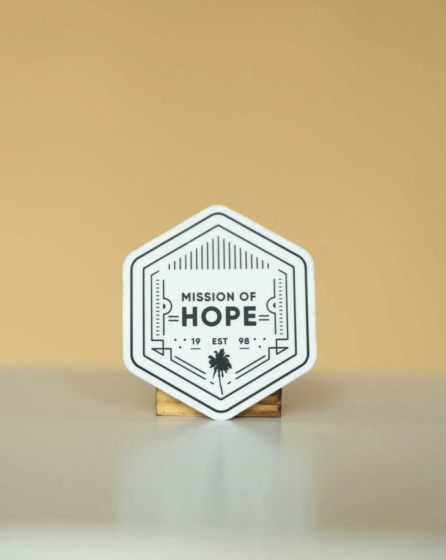 MISSION OF HOPE BADGE STICKER