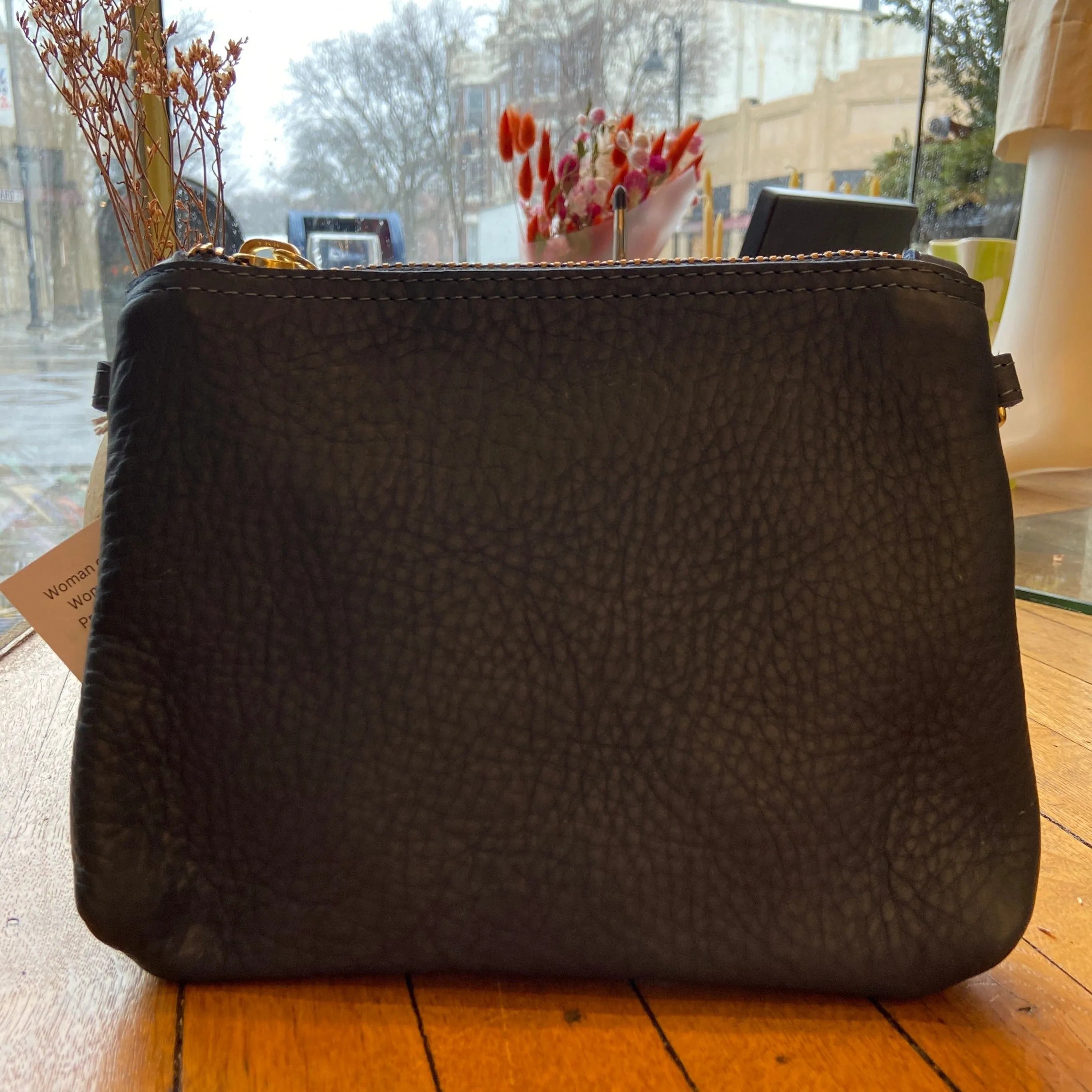NEW! Medium Pat Leather Crossbody by Vicki Jean