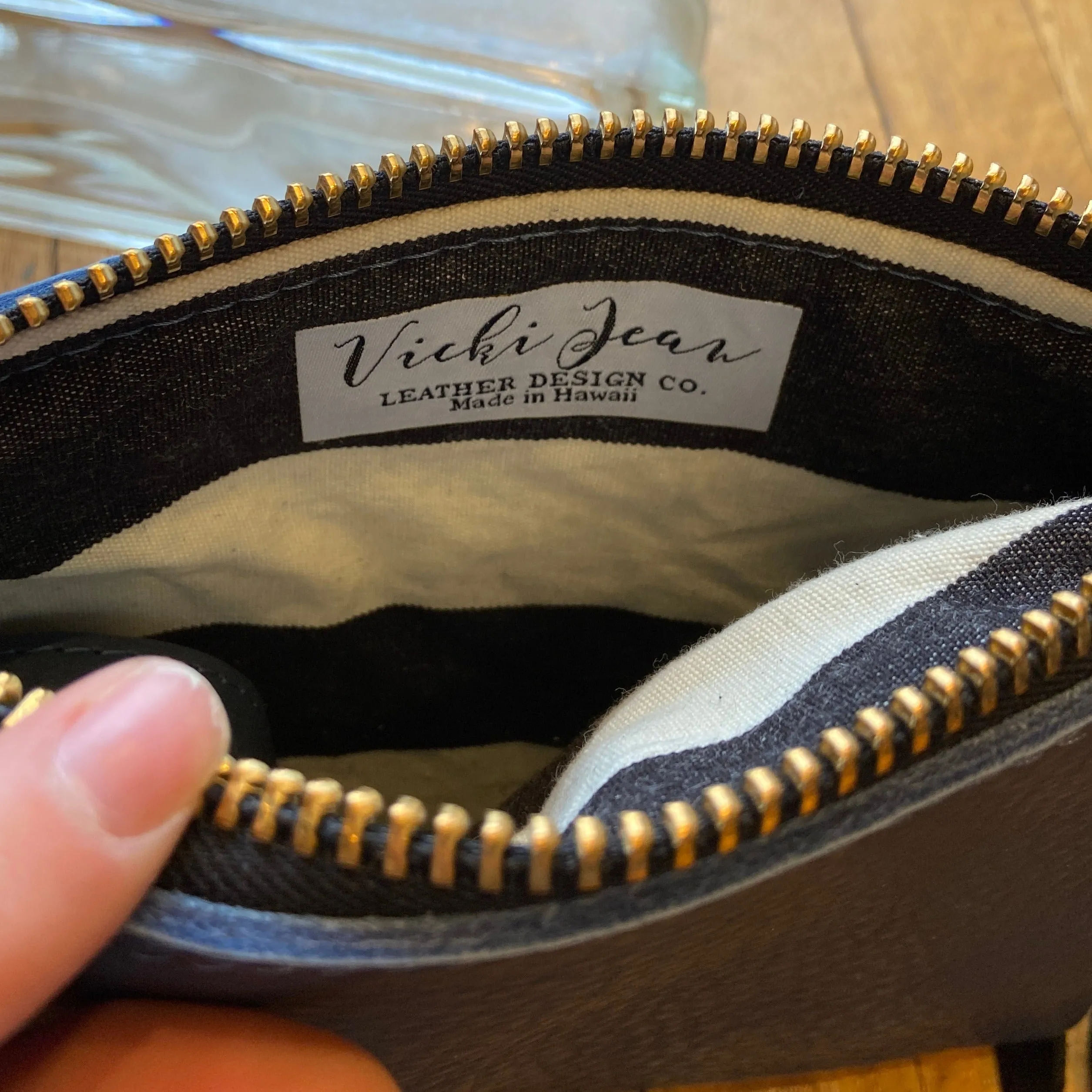 NEW! Medium Pat Leather Crossbody by Vicki Jean