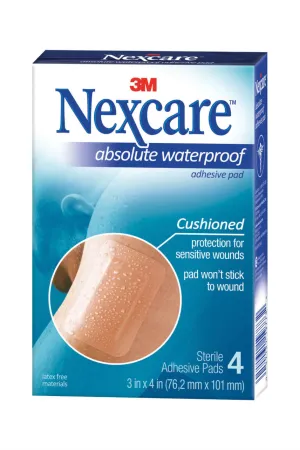 Nexcare Absolute Waterproof Adhesive Pad 4