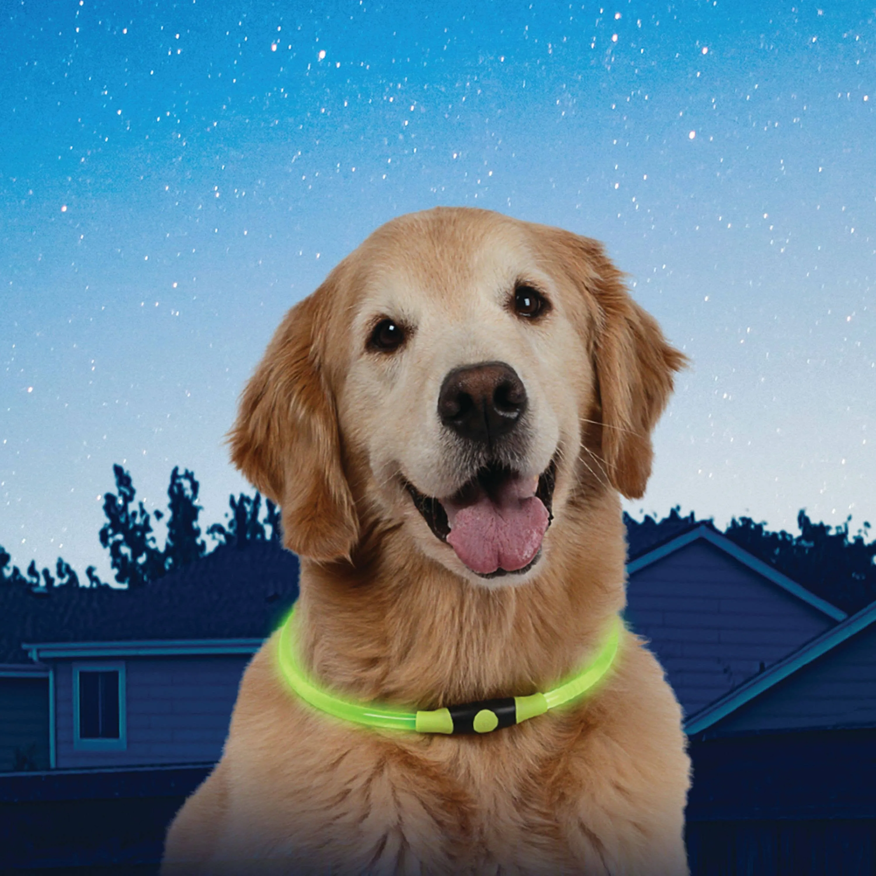 Nite Ize NiteHowl LED Safety Necklace - Green