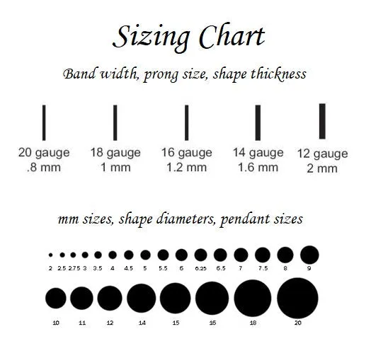 Open Resin Bezel - Drop, 18mm, Single Ring - Choose Your Metal