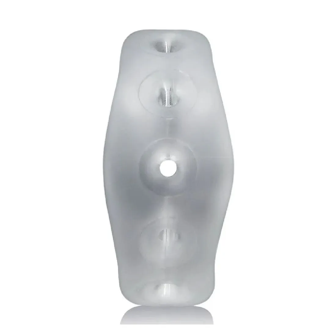 Oxballs Air Flow Light Stretchy Cock Ring - Clear