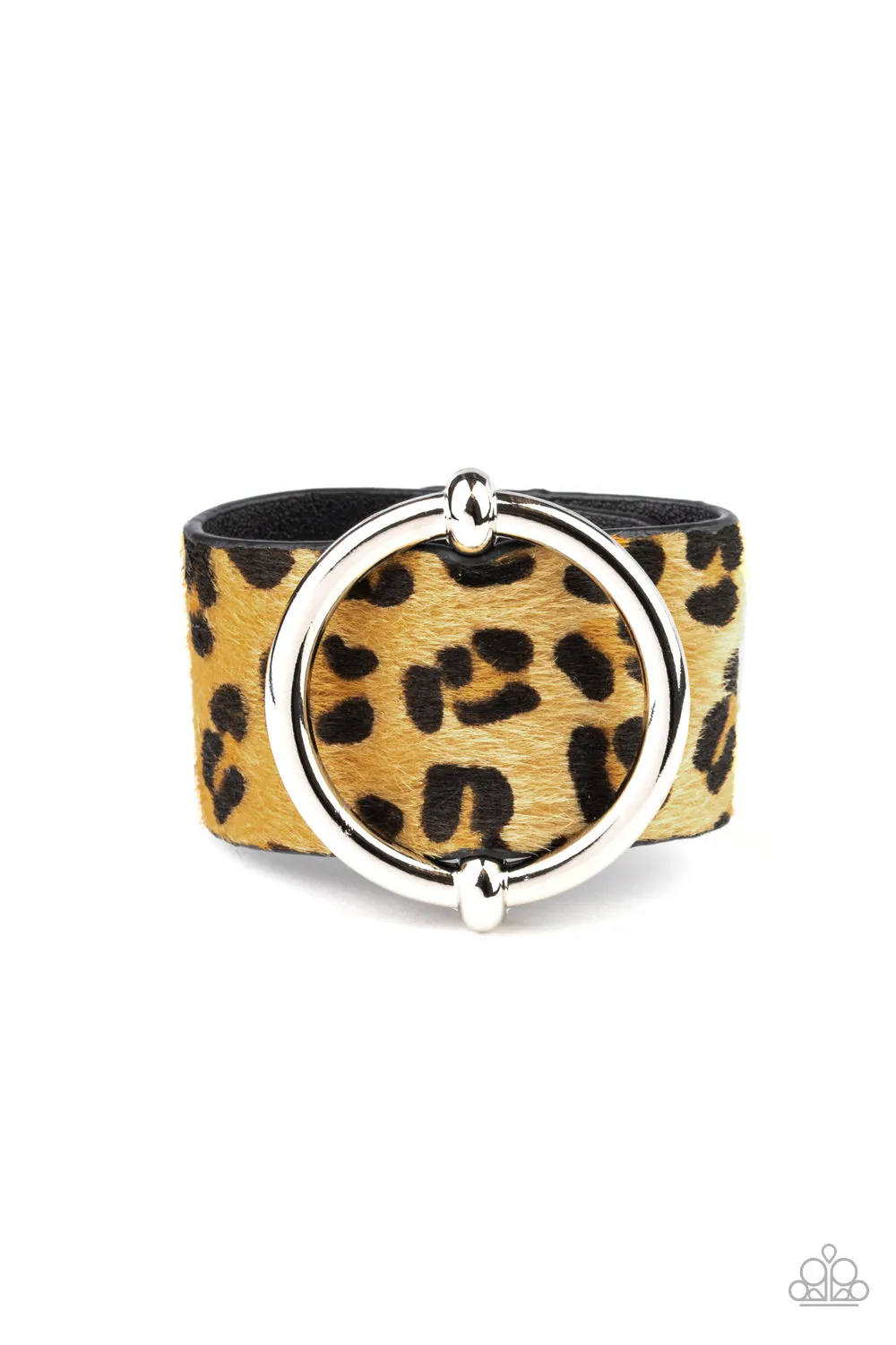 Paparazzi - Asking FUR Trouble - Yellow Bracelet
