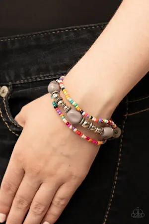 Paparazzi Confidently Crafty - Silver Bracelets