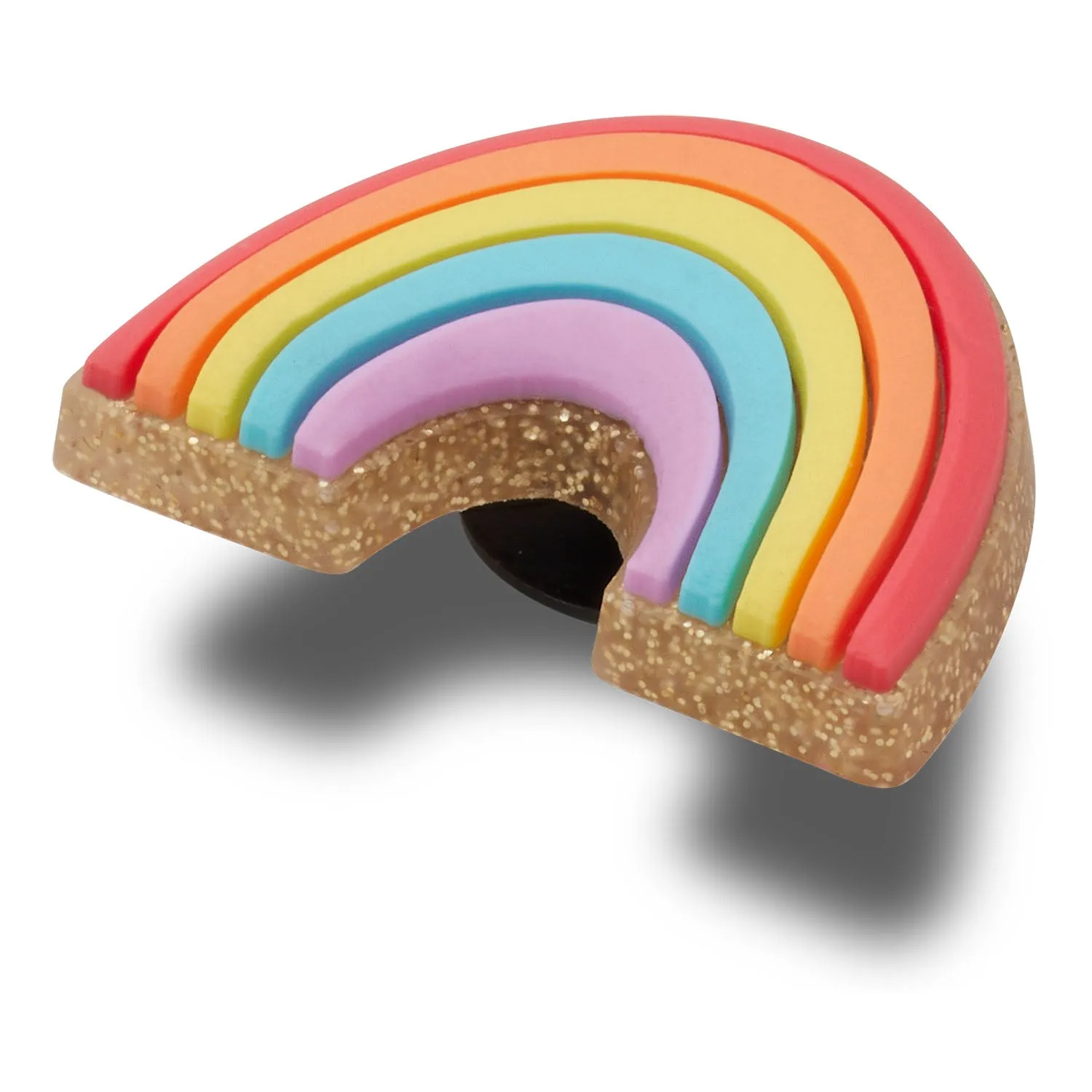 Pastel Glitter Rainbow Jibbitz