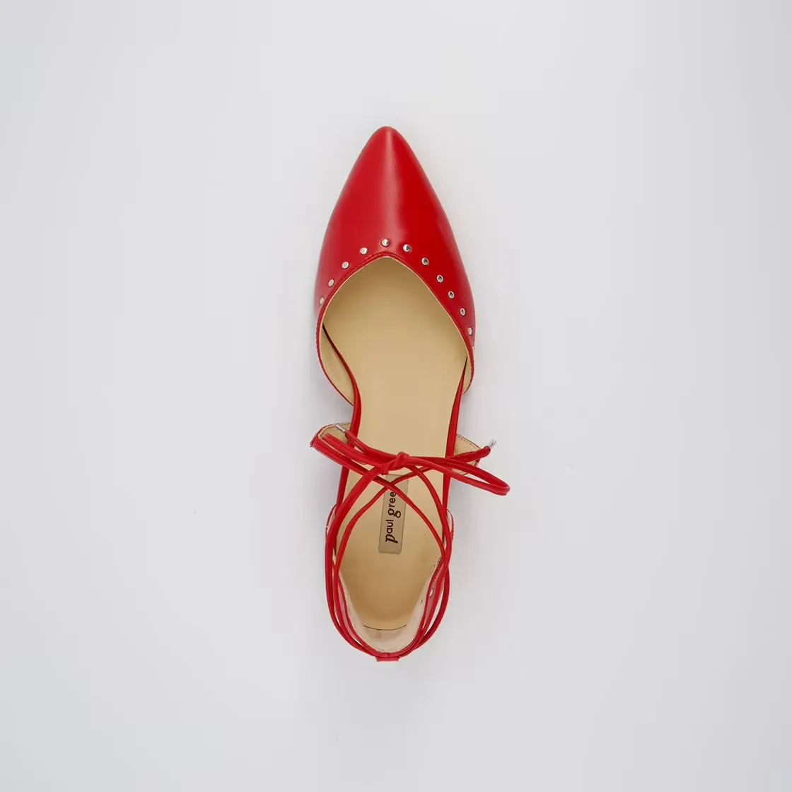 Paul Green - 1176 Red Ballerina Mary Jane