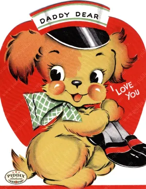 PDXC24246a -- Valentine's Day Puppy
