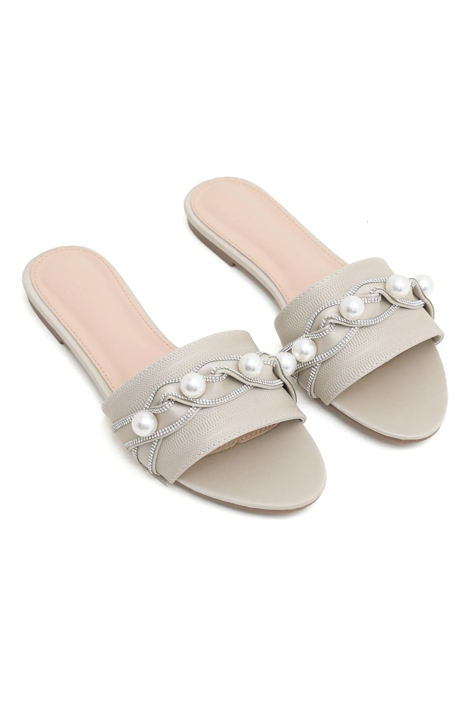 PEARL KNOT-BEIGE