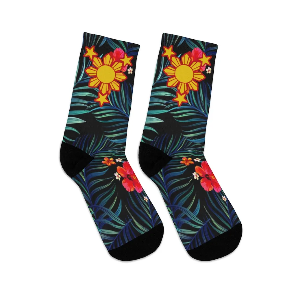 Philippine Steeze Floral Socks