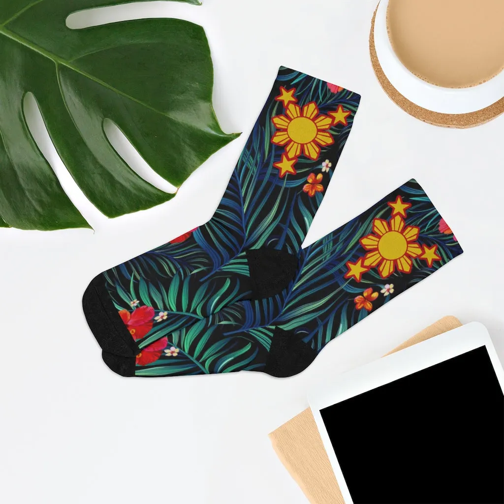 Philippine Steeze Floral Socks