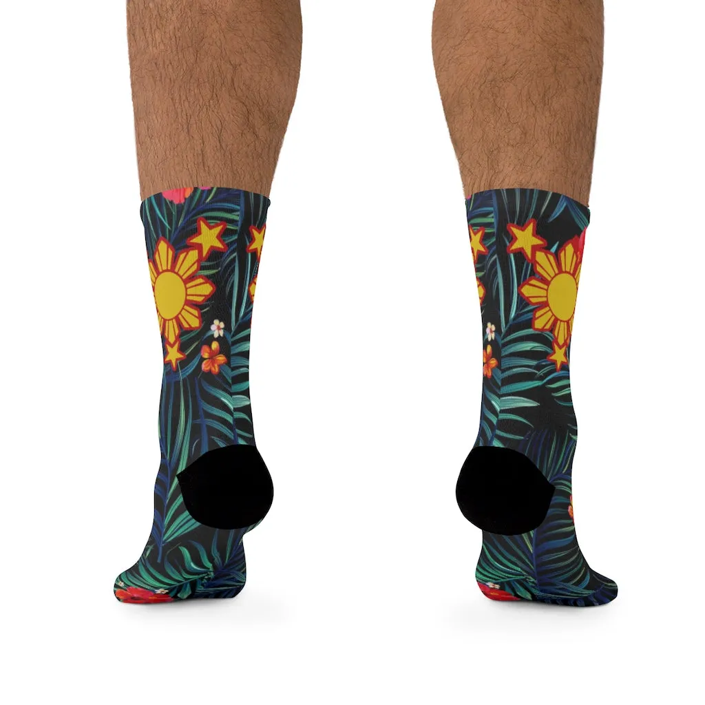 Philippine Steeze Floral Socks