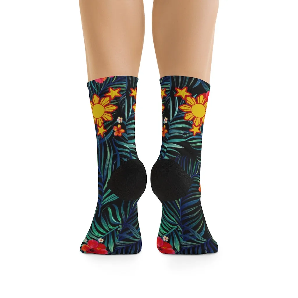 Philippine Steeze Floral Socks