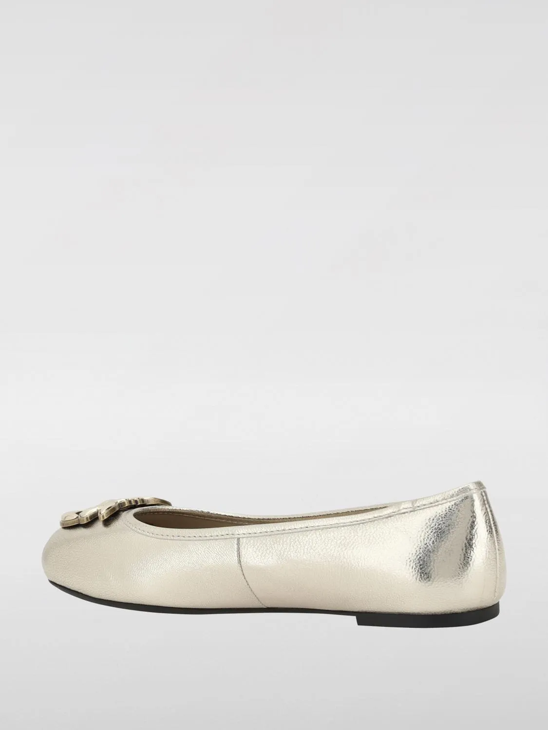 Pinko Ballet Flats Woman Silver