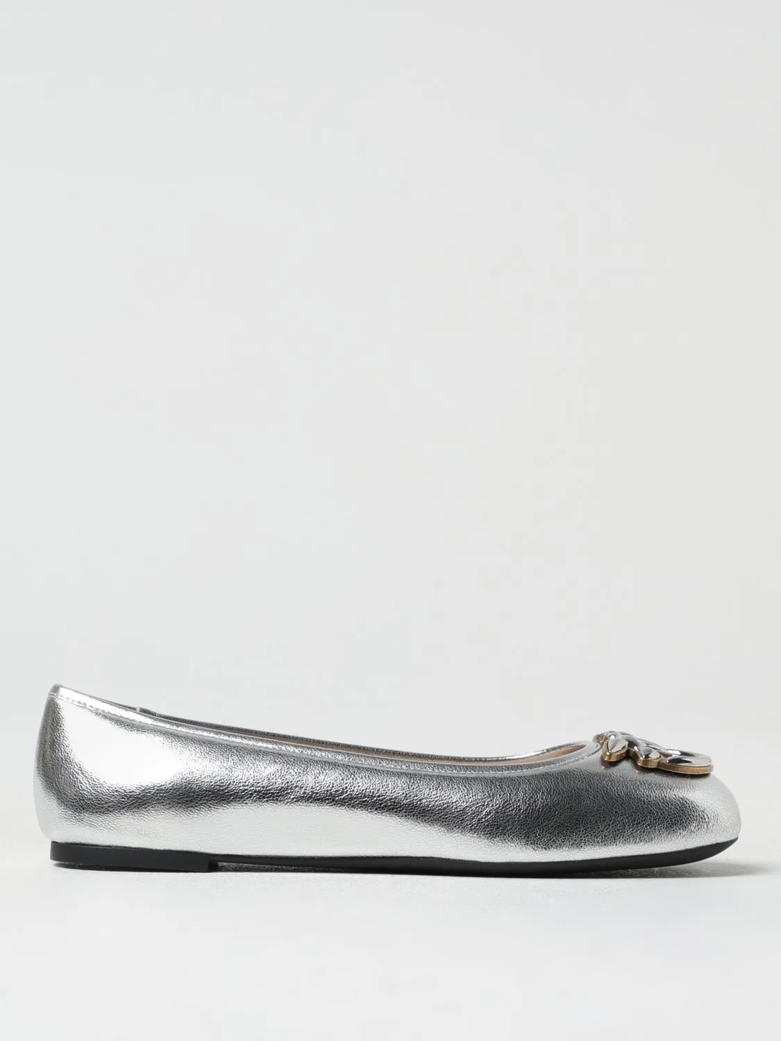 Pinko Ballet Flats Woman Silver