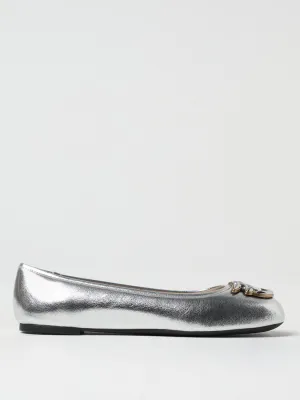 Pinko Ballet Flats Woman Silver