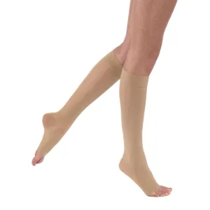 PR/1 JOBST ULTRASHEER WOMEN, KNEE HIGH, 30-40MMHG, MD, NATURAL, OPEN TOE