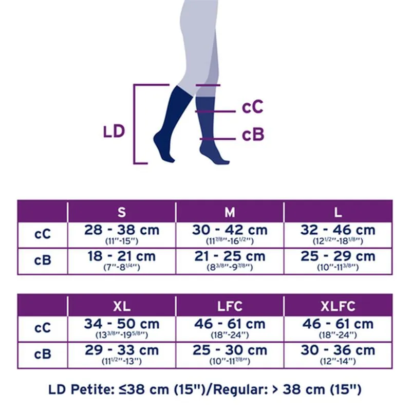 PR/1 JOBST ULTRASHEER WOMEN, KNEE HIGH, 30-40MMHG, MD, NATURAL, OPEN TOE
