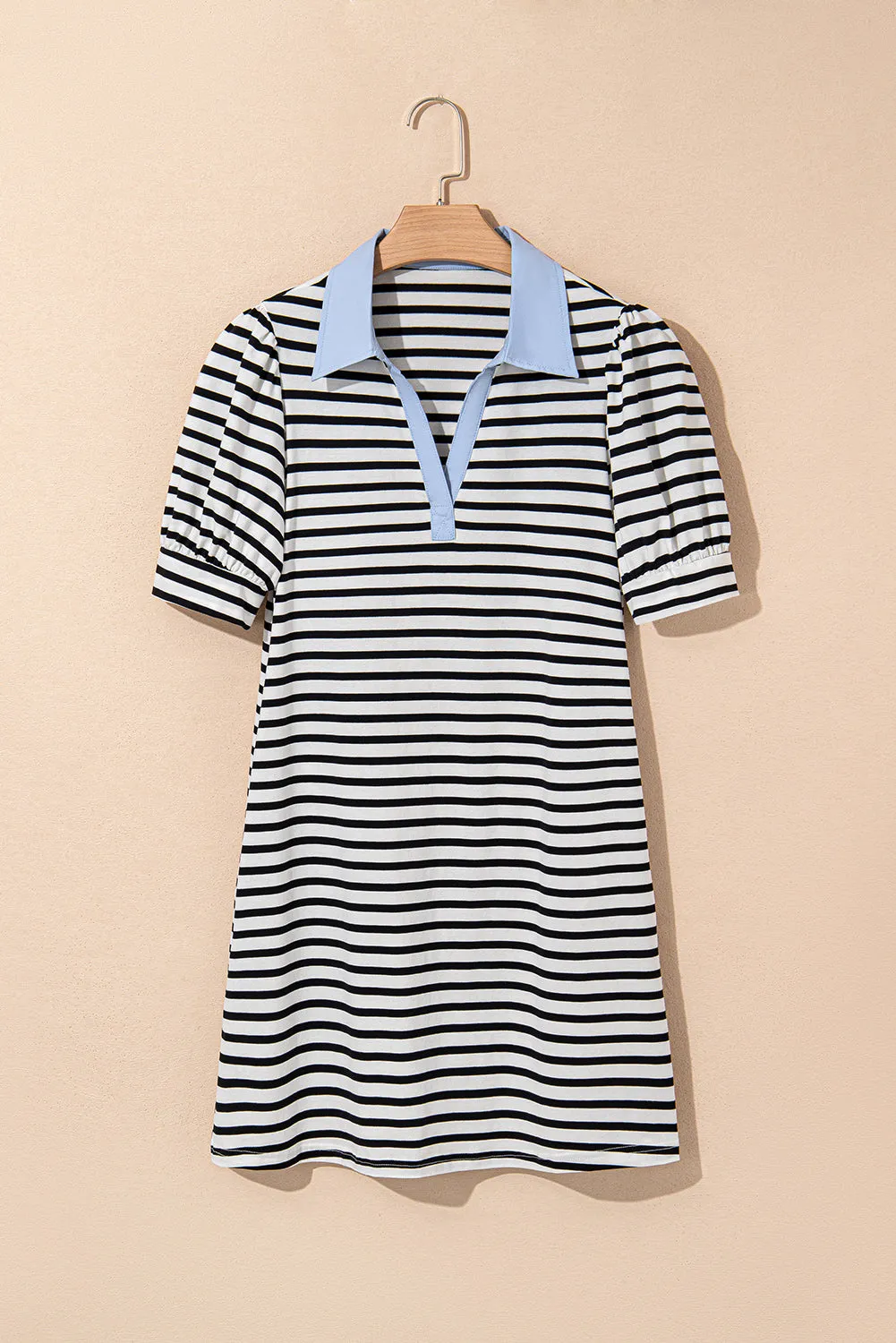 Pre-Order Striped And Strolling T-Shirt Dress