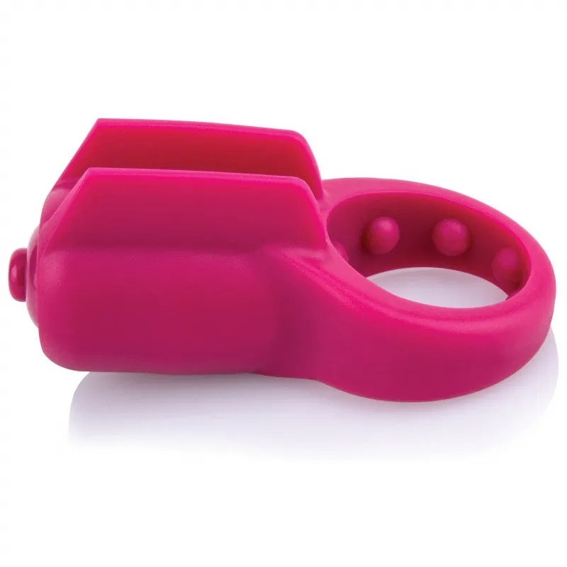 Primo Minx Premium Silicone Vibe Ring - Merlot