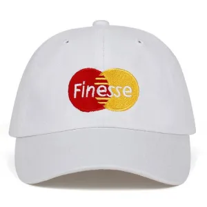 "FINESSE" Casquette Streetwear Blanc - URB1™