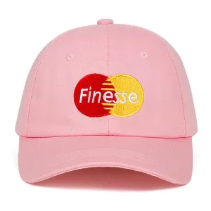 "FINESSE" Casquette Streetwear Rose - URB1™