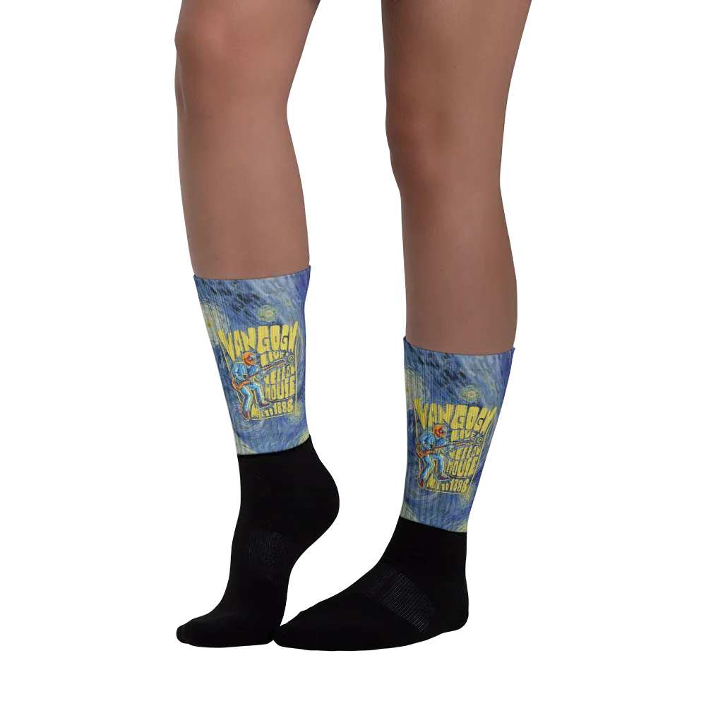 "Van Gogh Live!" Socks