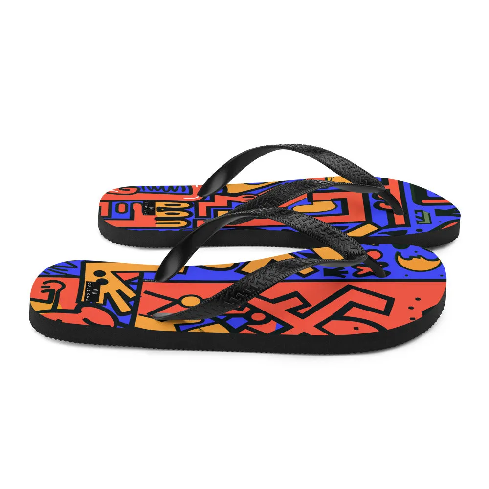 Rave Dayz (v3) Flip-Flops