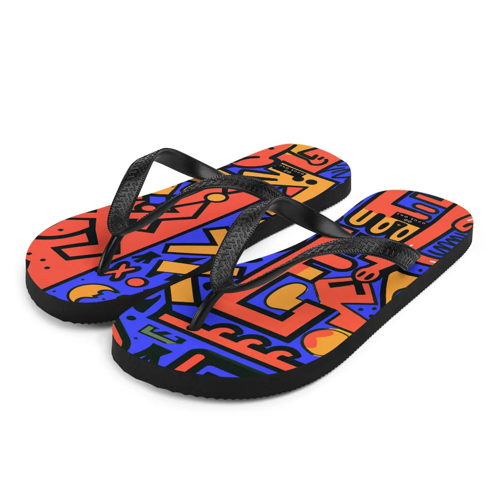 Rave Dayz (v3) Flip-Flops