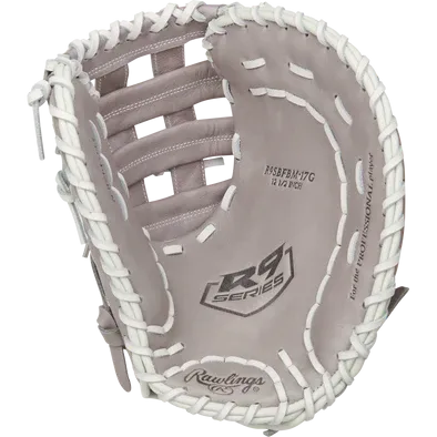 Rawlings R9 12.5" R9SBFBM-17G Fastpitch First Base Mitt