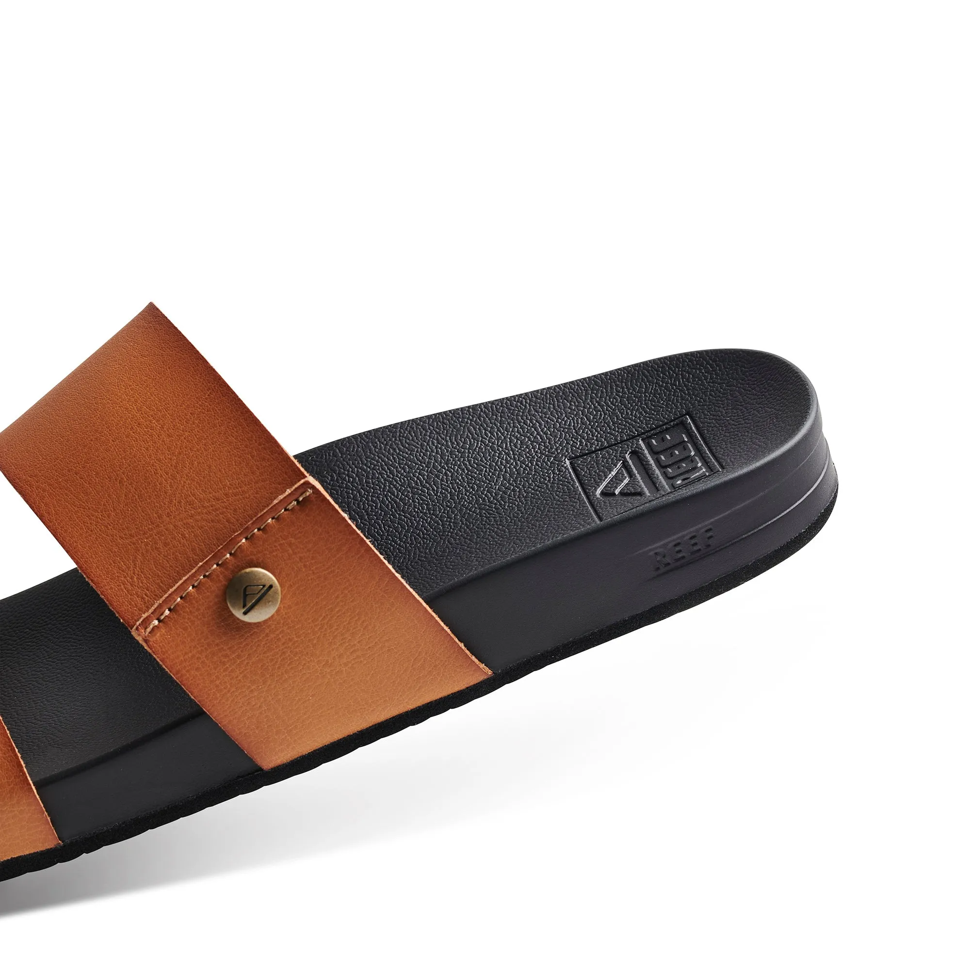 REEF CUSHION VISTA - COGNAC BLACK