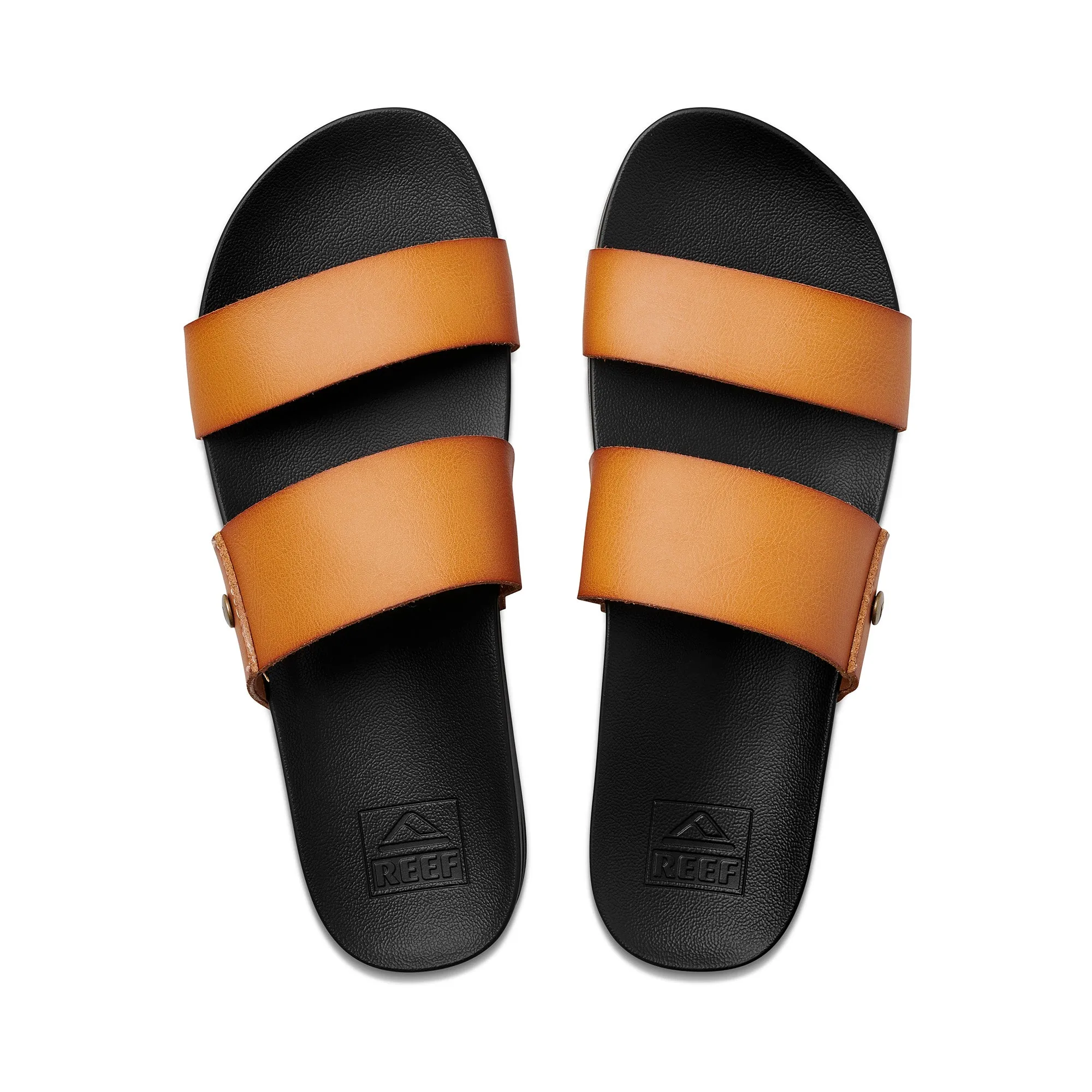 REEF CUSHION VISTA - COGNAC BLACK