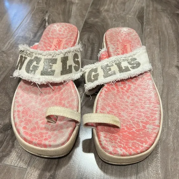🔥🔥ROBERTO CAVALLI Angels Denim slides