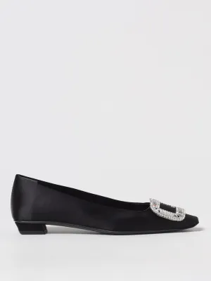 Roger Vivier Ballet Flats Woman Black