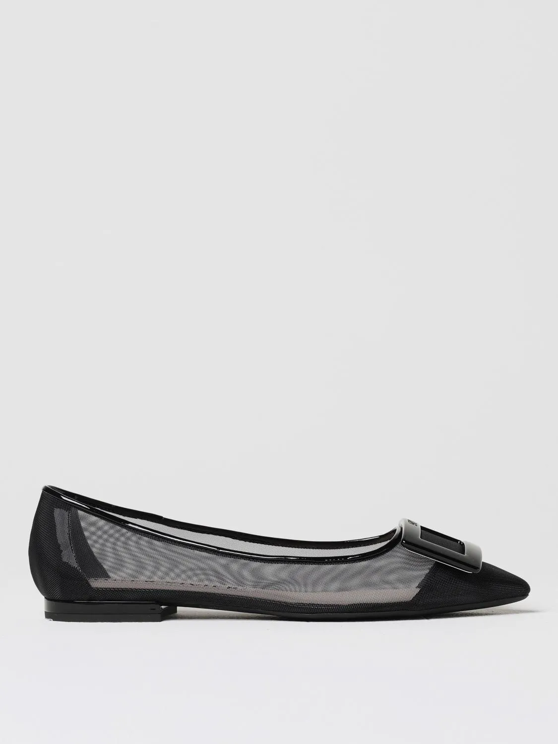 Roger Vivier Ballet Flats Woman Black