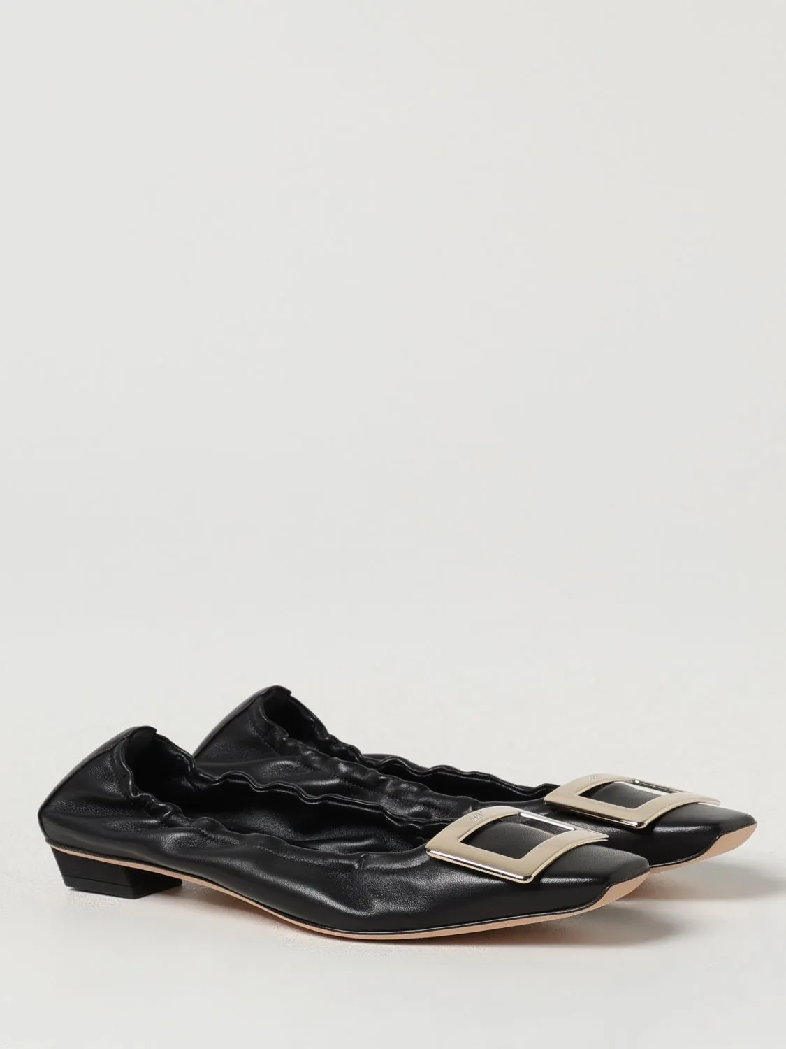 Roger Vivier Ballet Flats Woman Black