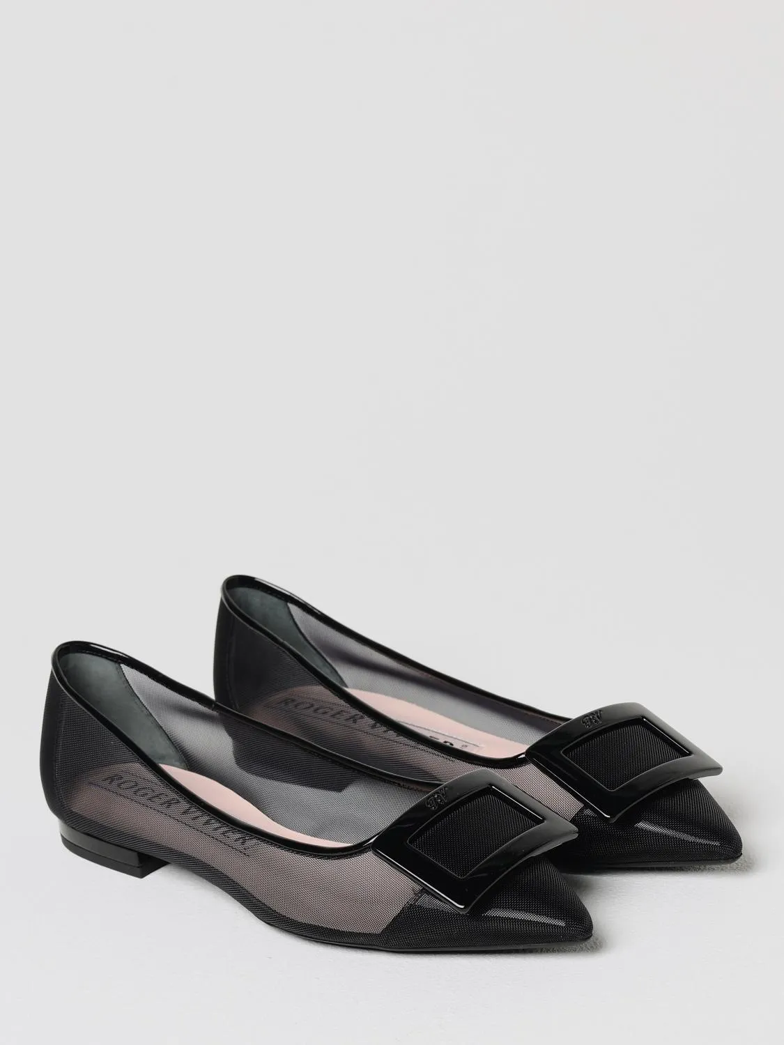 Roger Vivier Ballet Flats Woman Black
